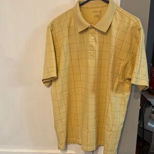 Van Heusen Men's Mustard Polo Shirt